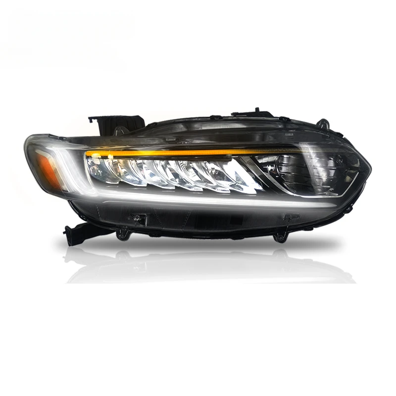 New Car Accessories Car Light Lamp LED Front Headlight For Honda Accord 2018 2019 DOT Approved Head Lampcustomcustom