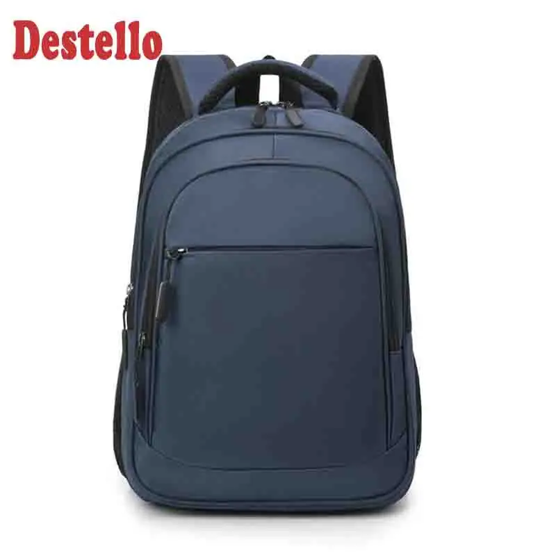 

men's backpack fashion casual oxford waterproof large capacity men's student schoolbag simple computer backpack