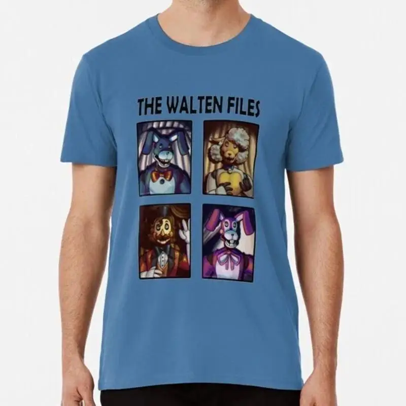 Camiseta premium The Walten Files Four Size, talla M 2XL