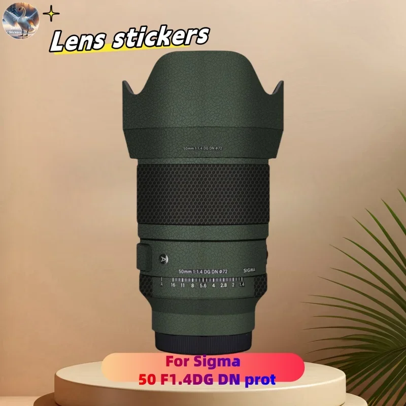 

for Sigma 50 F1.4DG DN Sony prot Lens stickers, precision cut wear-resistant protective film, DIY skin