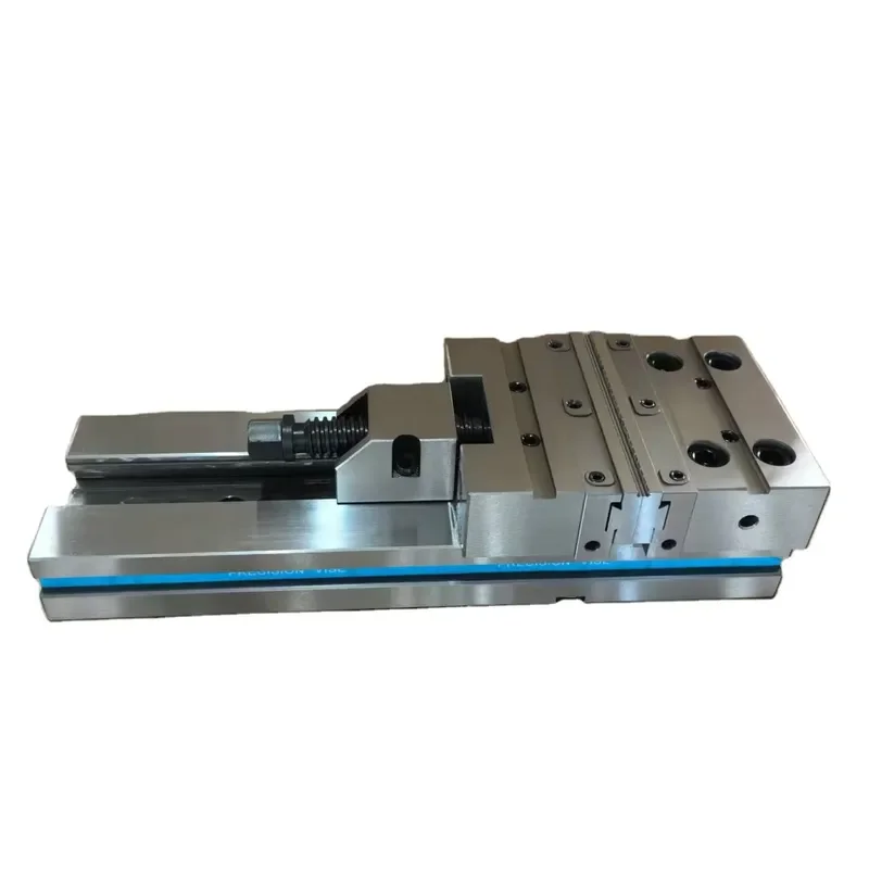 

GT150X200/300 Precision Modular Vise with 150mm Jaw Width Manual Drive Quick Change Vise Jaw System Flat Dovetail Type Jaws