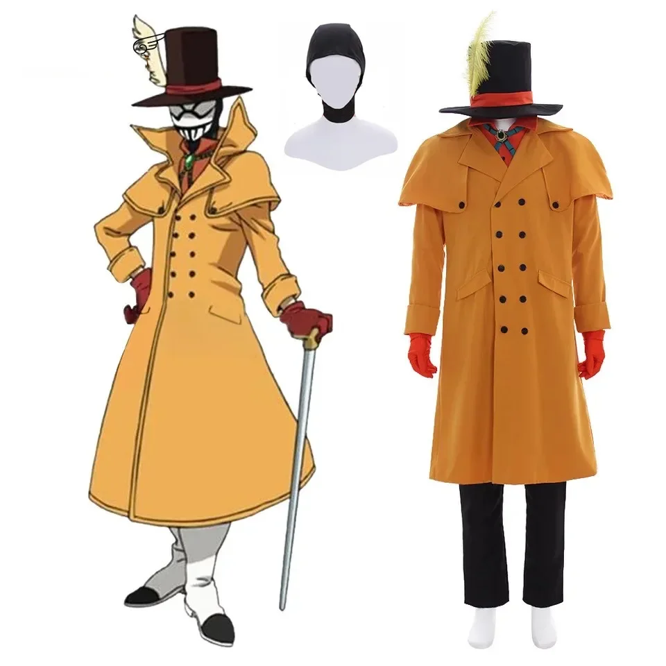 

Anime My Hero Academia Mr.Compress Atsuhiro Sako Cosplay Costume Men Women Halloween Costume Plus Size 3XL
