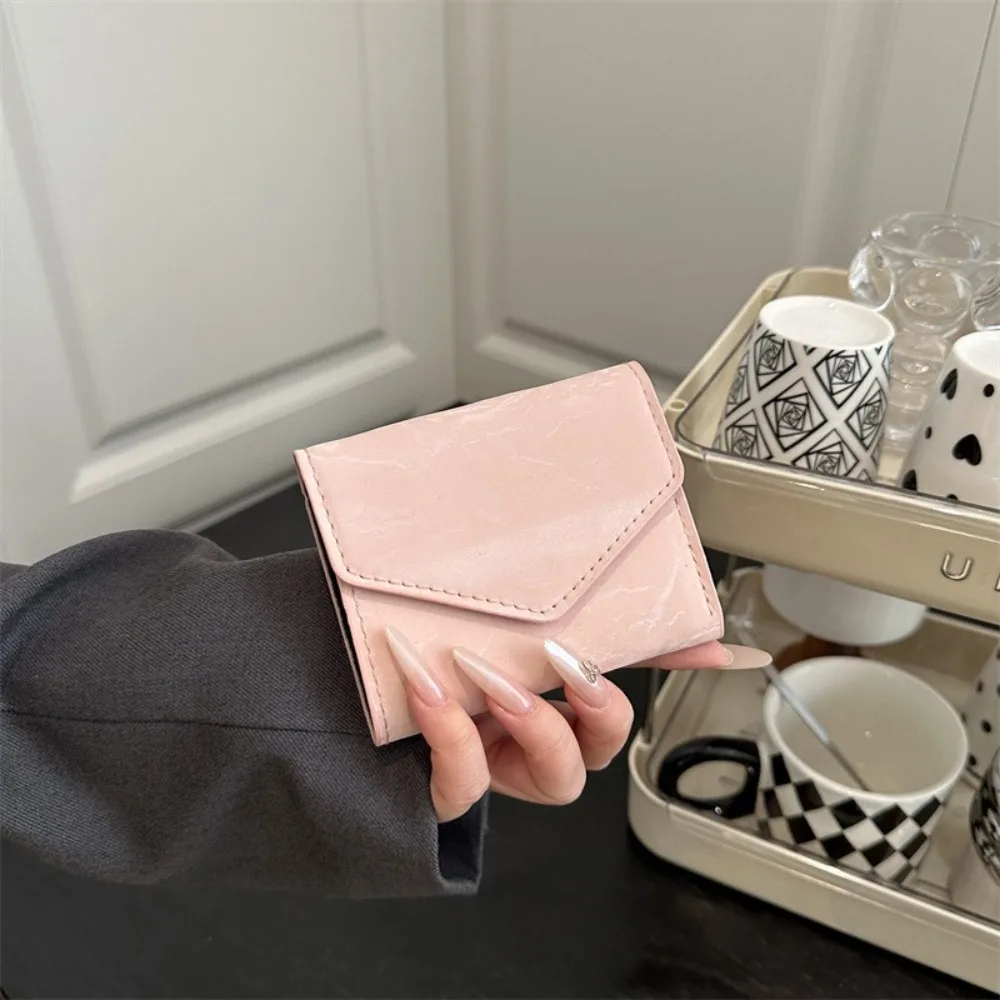 

Новый тройной кошелек для монет на молнии, портативные мини-кошельки, женский чехол для монет