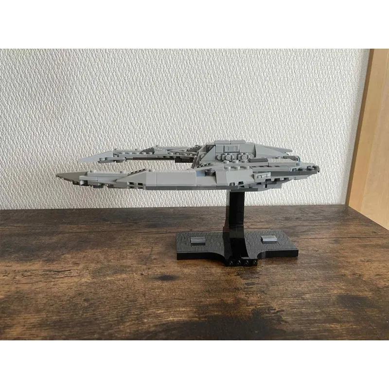 MOC ビルディングブロック スペースウォーズシリーズ グレー宇宙船 クリエイティブブロックモデル 教育玩具 誕生日 大人向けギフト MOC-235513 314ピース