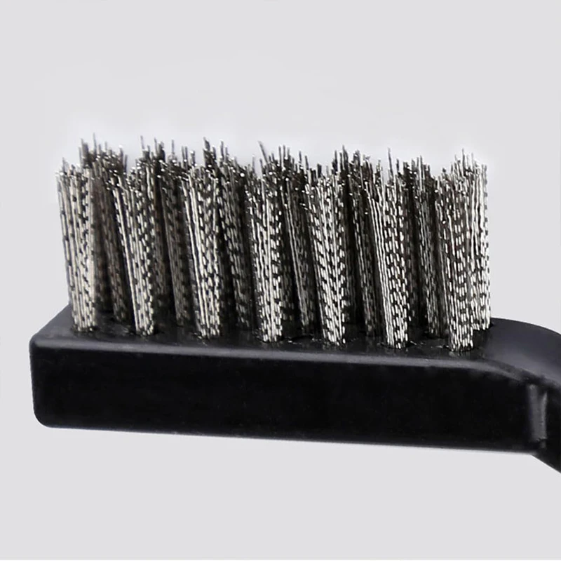 Mini Wire Brush Set Cleaning Polishing Detail Metal Rust Brush Cleaning Tool Stainless Steel Brass