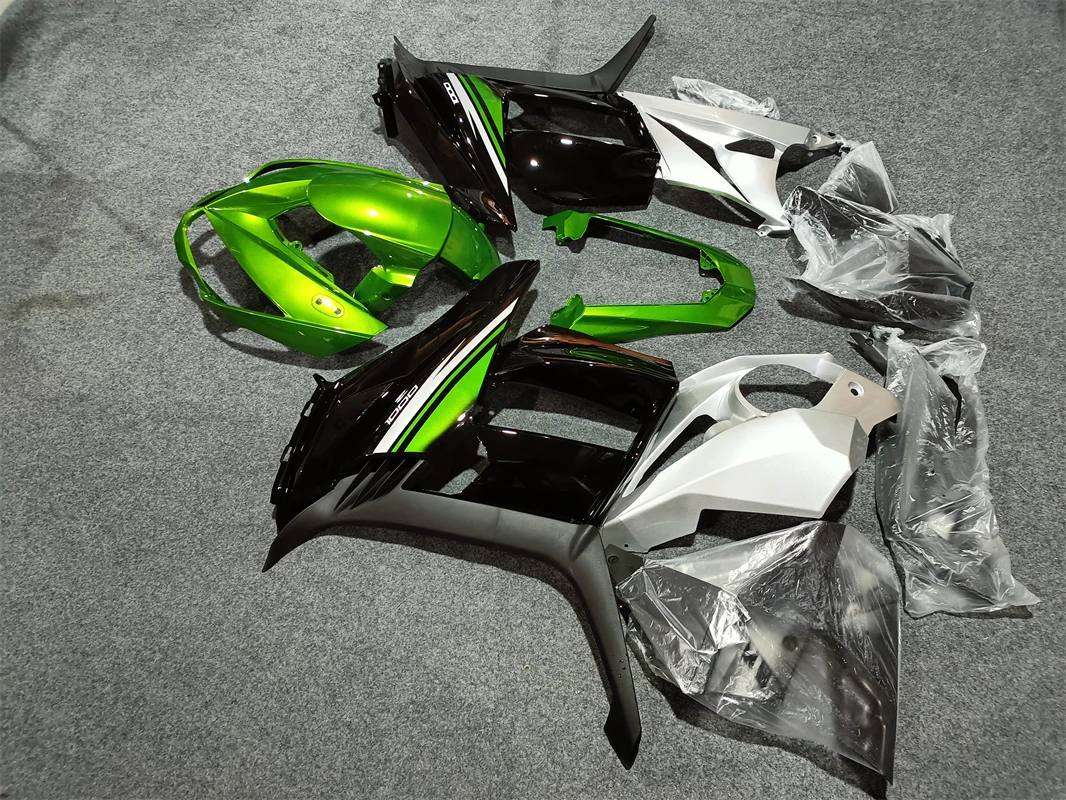 apply for Kawasaki Z1000SX Fairings Z 1000 SX Abs Fairing 2010 - 2014 SX with Bag EDITION Full Body Kits Pearl Green Black