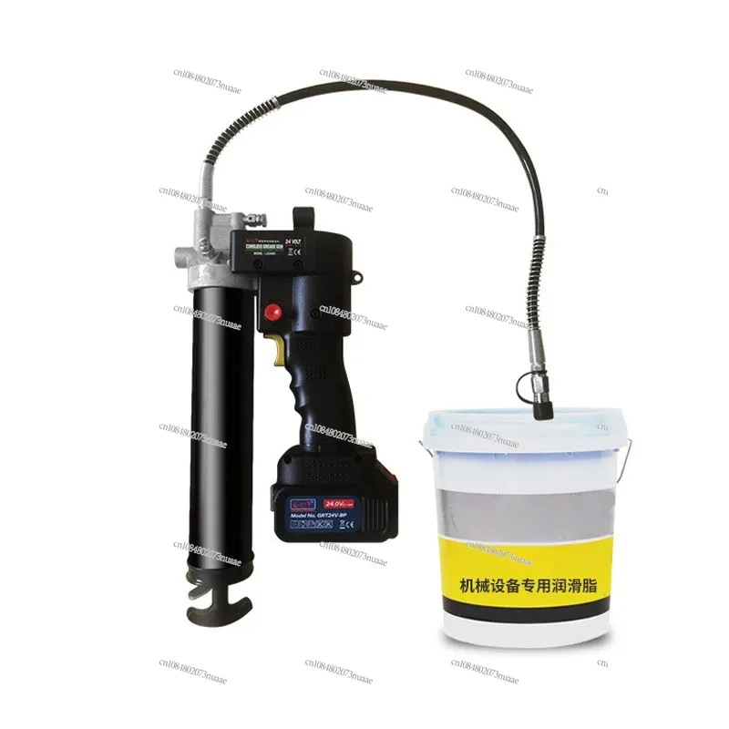 Portable Electric Grease Gun, Oil-Filling Tool, Fully Automatic, 10000PSI