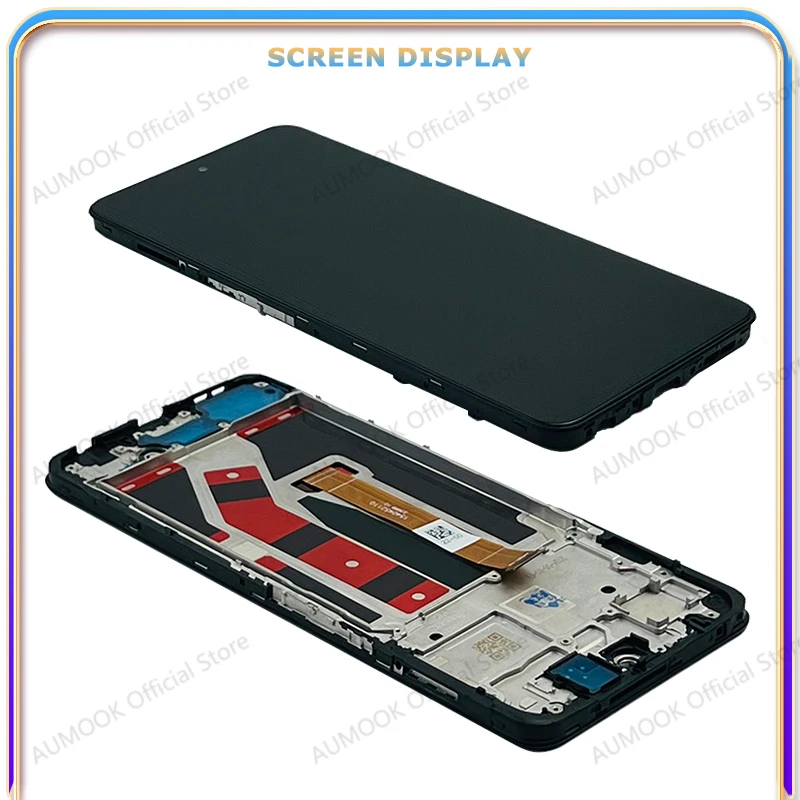 Wyświetlacz LCD do OnePlus 1+ Nord CE 3 Lite CPH2467 CPH2465 Ekran Dotykowy Digitizer Zestaw LCD Części Zamienne z Ramką — zdjęcie produktu 3