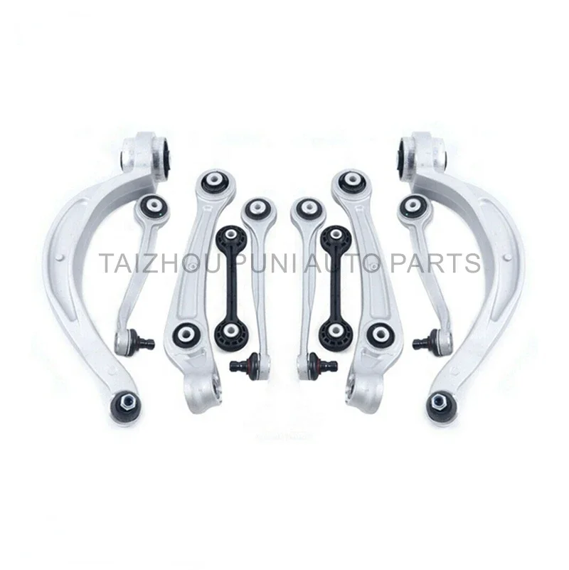 

12Pcs Manufacturer Front Suspension Lower Control Arm Kit For Audi A4 B8 A5 Q5 A6 C7 8K0498998 8K0407505A