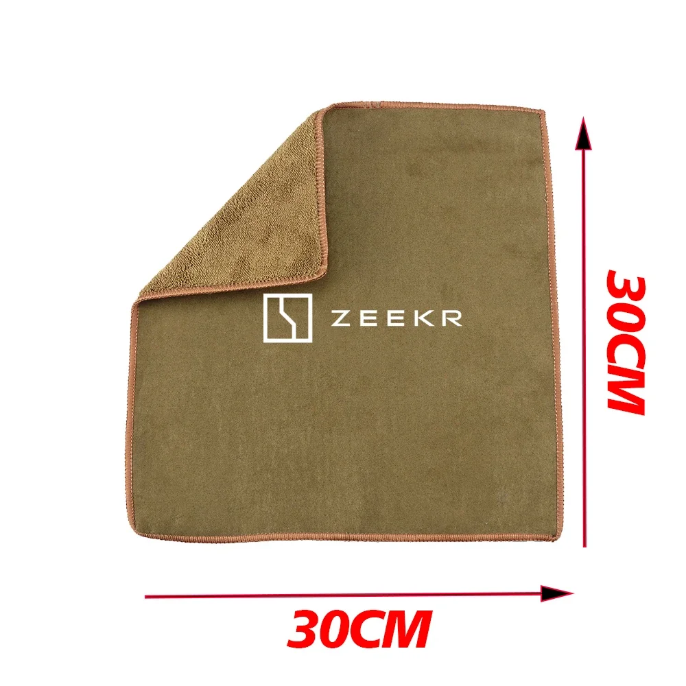 Car Cleaning Tools For Geely Zeekr 001 Zeekr 009 Zeekr X 003 007 2023 2024 Microfiber Car Cleaning Towel Super Absorbent Towel