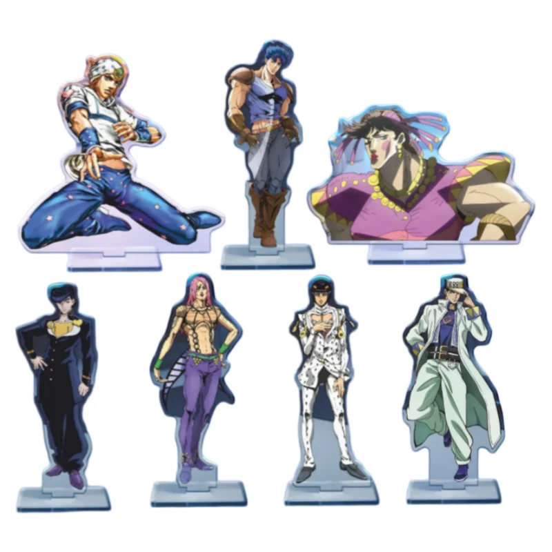 

15Cm Acrylic Standee for Steel Ball Run Josuke Higashikata Anime Cartoons Standee Deskto Decoration Exquisite Gift Ornament Toys
