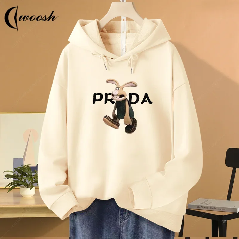 Limited Luxury Brand Fashion Pullover Graphic Print Casual Tops Man Women Clothes Cotton Streetwear Men Hoodies Free Shipping