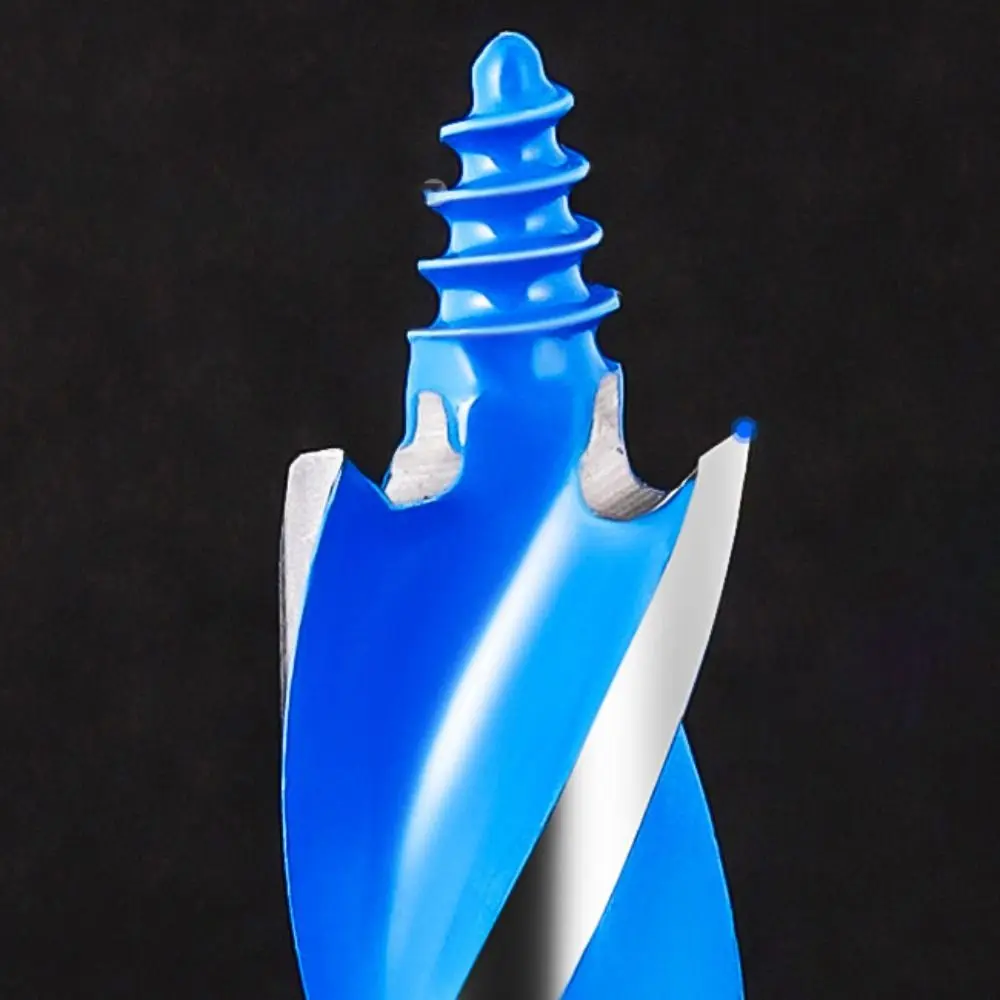 

6 шт., трехслотовое спиральное сверло с шестигранной ручкой, высокая твердость, шнековые сверла, быстрорезанная мебель для открывания отверстий из высокоуглеродистой стали