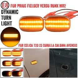Led Dynamic Side Marker Turn Signal Lights For Toyota Celica T20 23 Corolla Caldina Avensis Starlet Prius Fielder Verso Runx MR2