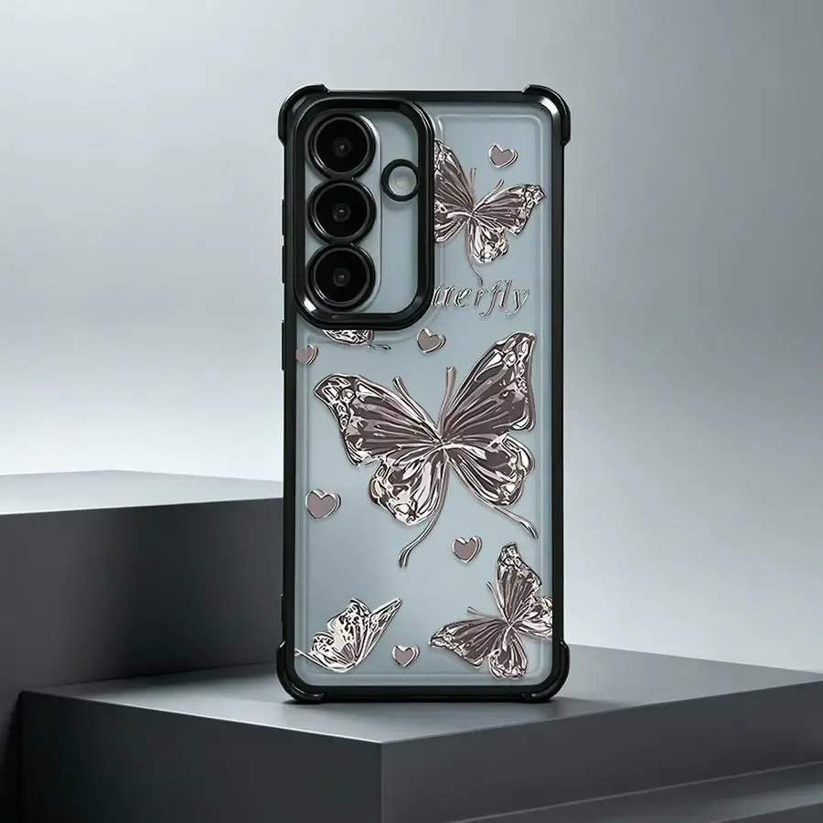 Phone Cover Case for Samsung Galaxy A14 A04 A15 A05 A33 A50 A24 A52 A07 A53 A54 A34 A23 A51 A16 A06 A12 A03 A73 A13 Metal