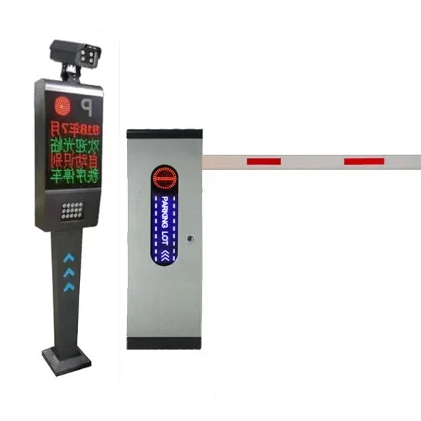 Hot automatic car parking system traffic barrier boom gate  lpr camera license plate recognition parking system