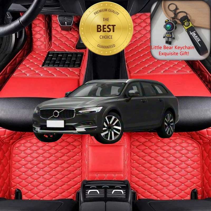 Customized Fit for Volvo V90 2016-2025 Car Floor Mats Car Accessories Tailored Auto Carpet Liner Mats Rugs Left/Right-hand Drive