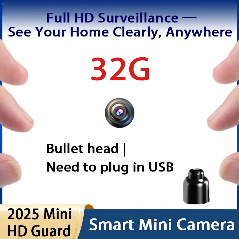 شاشة صغيرة منزلية ماركة D، لا حاجة إلى توصيل، بطارية مدمجة، لا تتطلب حفر، 360 درجة °     رؤية ليلية بانورامية، كشف الحركة، جهاز تحكم عن بعد للهاتف المحمول، تسجيل حلقة داخلية وخارجية، تصوير عن بعد للهاتف المحمول متصل بالمنزل ومسجل فيديو