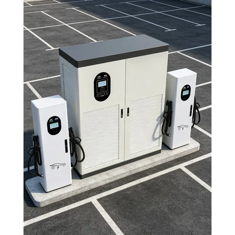 120KW EV DC Fast Charger CCS2 60-240KW Charging Station Commercial Outdoor WIFI 4G Payment Factory Direct Electric Car Charger