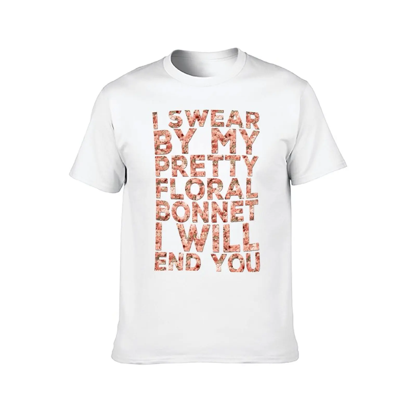 تي شيرت By My Pretty Floral Bonnet تي شيرت مع مطبوعات قمصان أنيمي للرجال #2