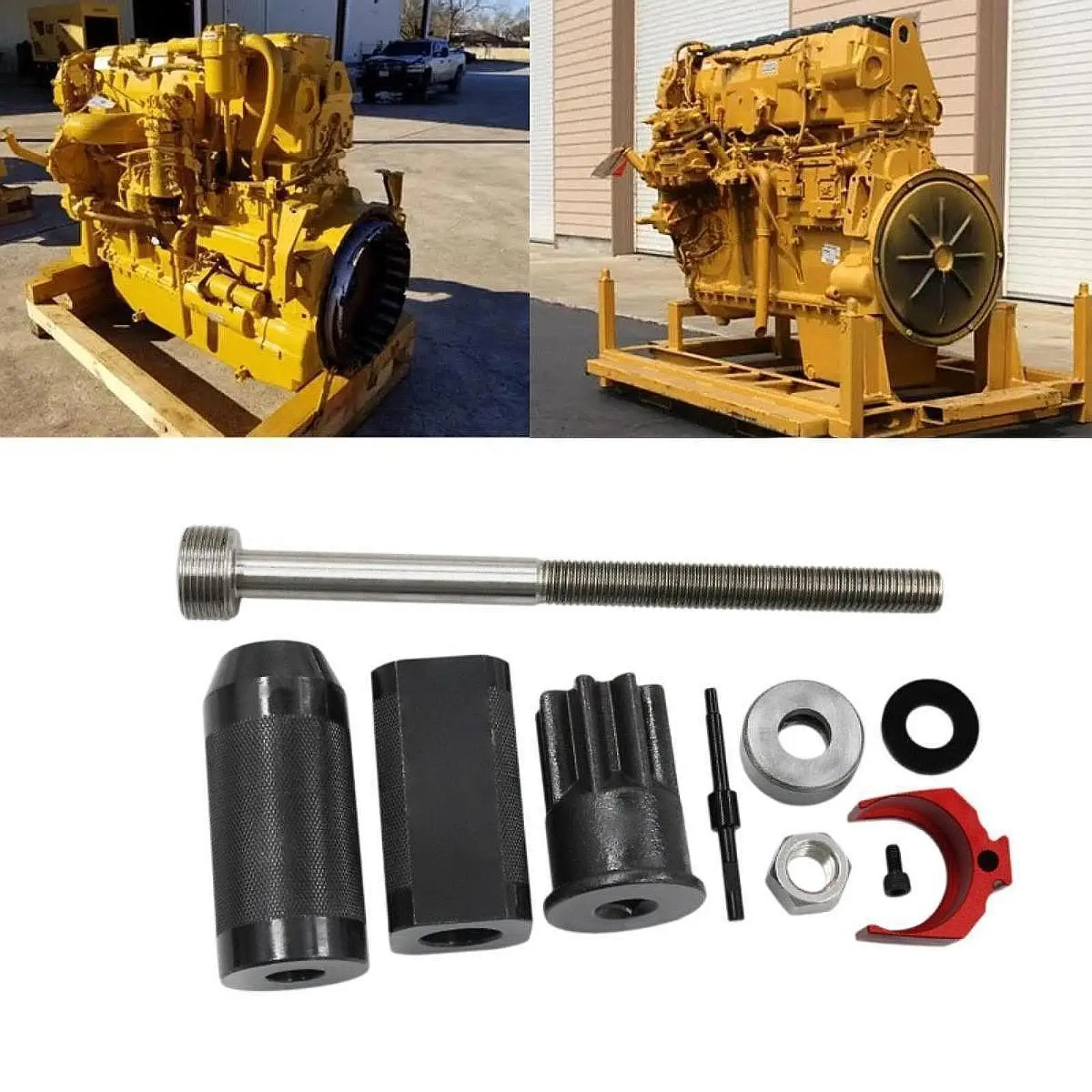 9U-6891 مجموعة أدوات تثبيت مزيل الأكمام والحاقن ومآخذ حظر المحرك