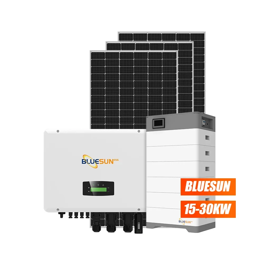 Bluesun 3.6Kw 5.5Kw 6.2Kw 8.2Kw 10.2Kw On Grid Off Gird Hybrid Mppt Hybrid Solar Inverter And 570W Solar Panel For Solar System