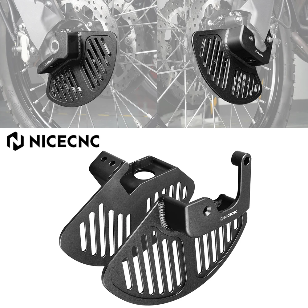 

NICECNC For Yamaha Tenere 700 2019-2024 Front Front Shock Brake Disc Guard For Yamaha Tenere 700 World Raid 2022 Accessories