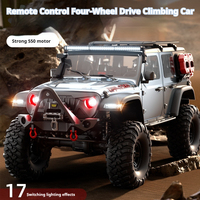 Hb R1011 - R1016 1/10 Scale With Electricwinch Differential Lock Off Road Car 2.4ghz 4wd  Rc Climbing Car Led Headlights Boys