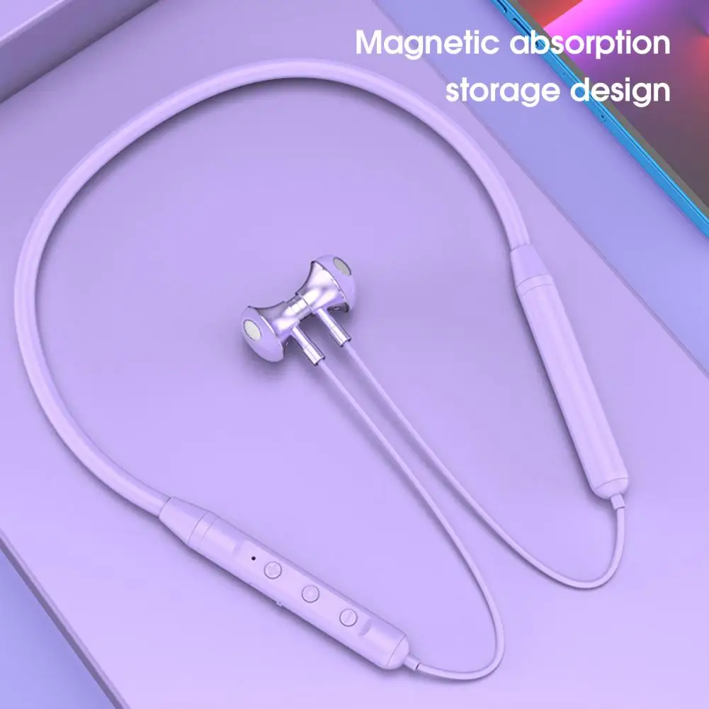 

Wireless Bluetooth 5.0 Earphones Magnetic Neckband Sports Running Headset IPX5 Waterproof Sport Earbuds Noise Reduction Headphon