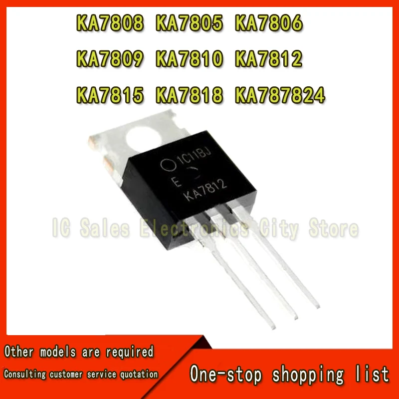Ka7808 Ka7805 Ka7806 Ka7809 Ka7810 Ka7812 Ka7815 Ka7818 Ka787824 A-220 Originele Nuevo