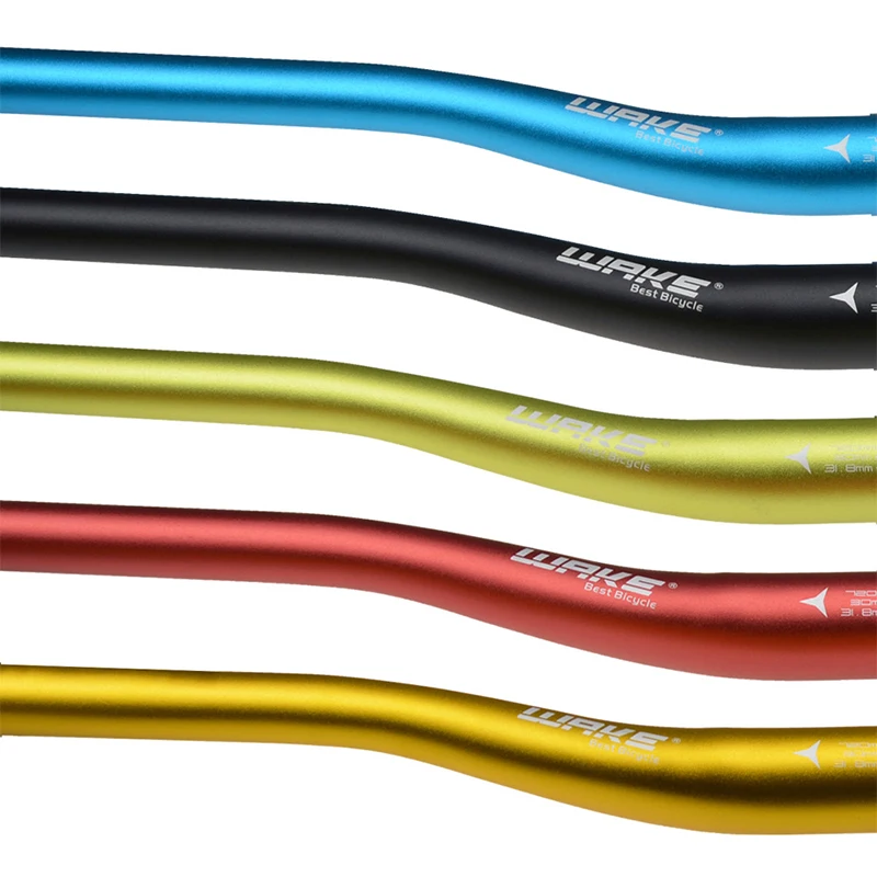 웨이크 31.8MM 자전거 핸들바 알루미늄 합금 바이크 라이저 바 720/780mm 초경량... - 5