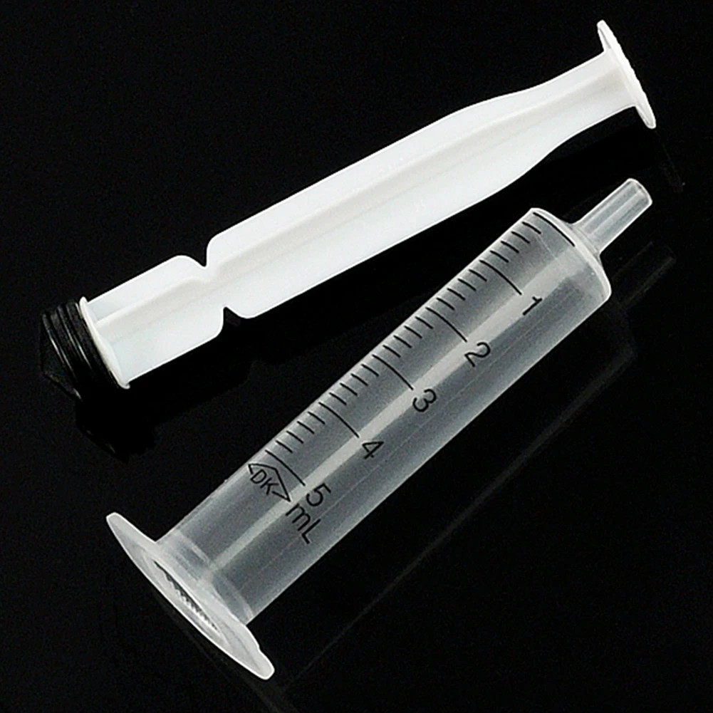 50 Stuks 5Ml Met Opp Plastic Injector Kleine Spuit Voor Lijm Inktpatroon Laboratorium Voedingsstof Meten Huisdier Feeder Tool (Zonder Naald)