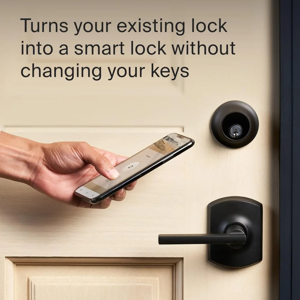 Bolt Smart Deadbolt - Make Your Lock Smart & Keep Your Existing Hardware and Keys