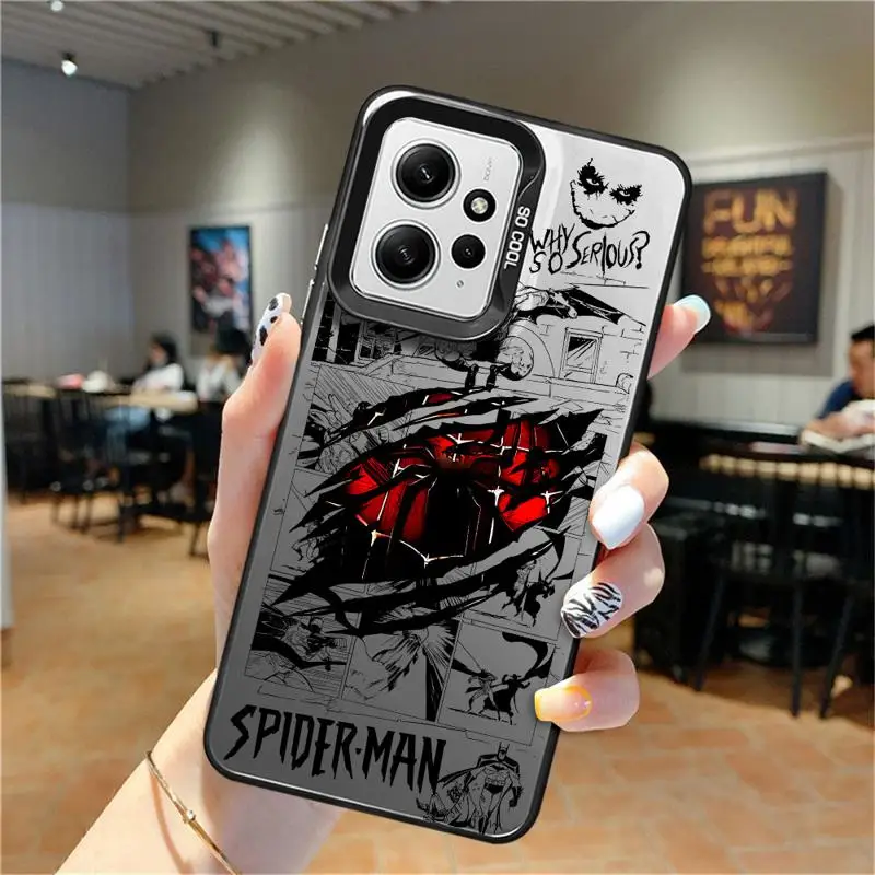 B-Batman Hero Logo Phone Case for Redmi 12 4G 12C 13C 4G 5G 13 4G Poco X3 NFC X3 Pro C50 C51 C61 Redmi A1 A2 Plus A3x