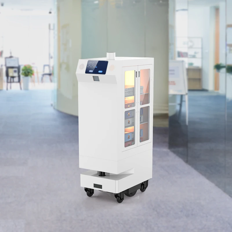 Reeman Attractive Price Autonomous Navigation Restaurant Service Waiter Robot Intelligent Food Meal Delivery Robot hotel