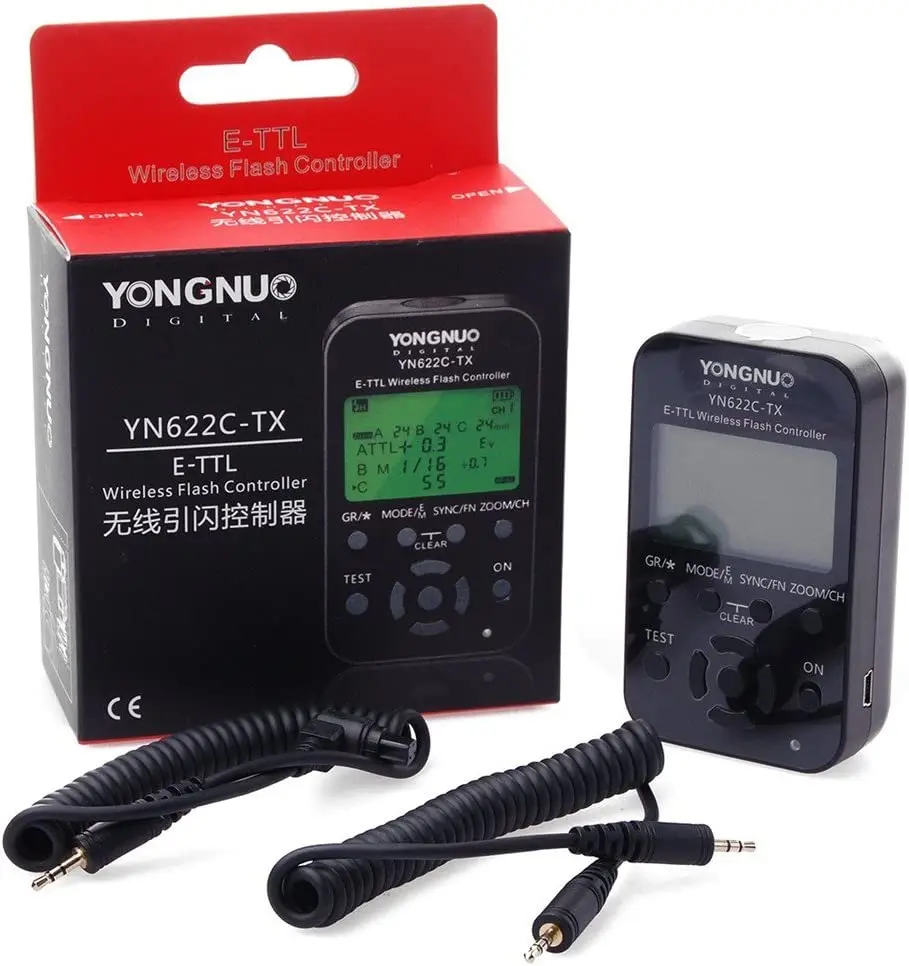 YONGNUO YN622C-TX 622C TX TTL Wireless Flash Radio Controller Trigger for Canon YN622C/ YN622C II yongnuo Speedlite Light