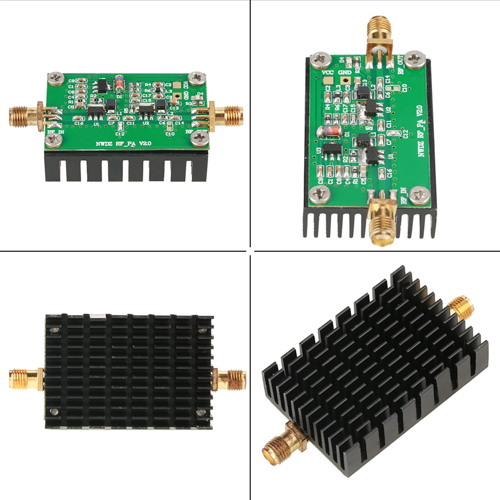 2MHz-700MHZ 3W HF VHF UHF FM Transmitter RF Power Amplifier For Radio