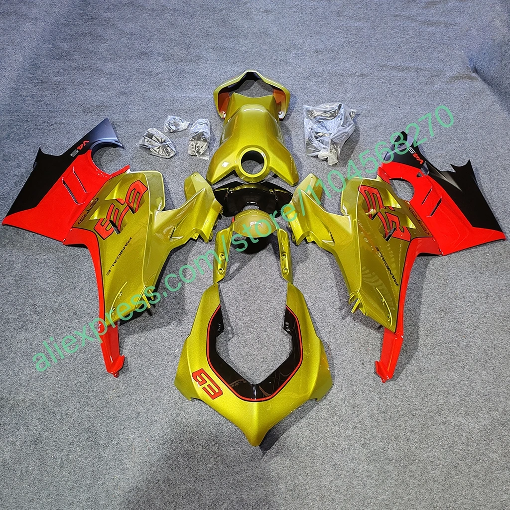 

Комплект обтекателей Prime для DUCATI Panigale V4S 2022 2023 2024, крышка топливного бака, АБС-пластик, литье под давлением, мотоциклетные обтекатели V4 22 23 24