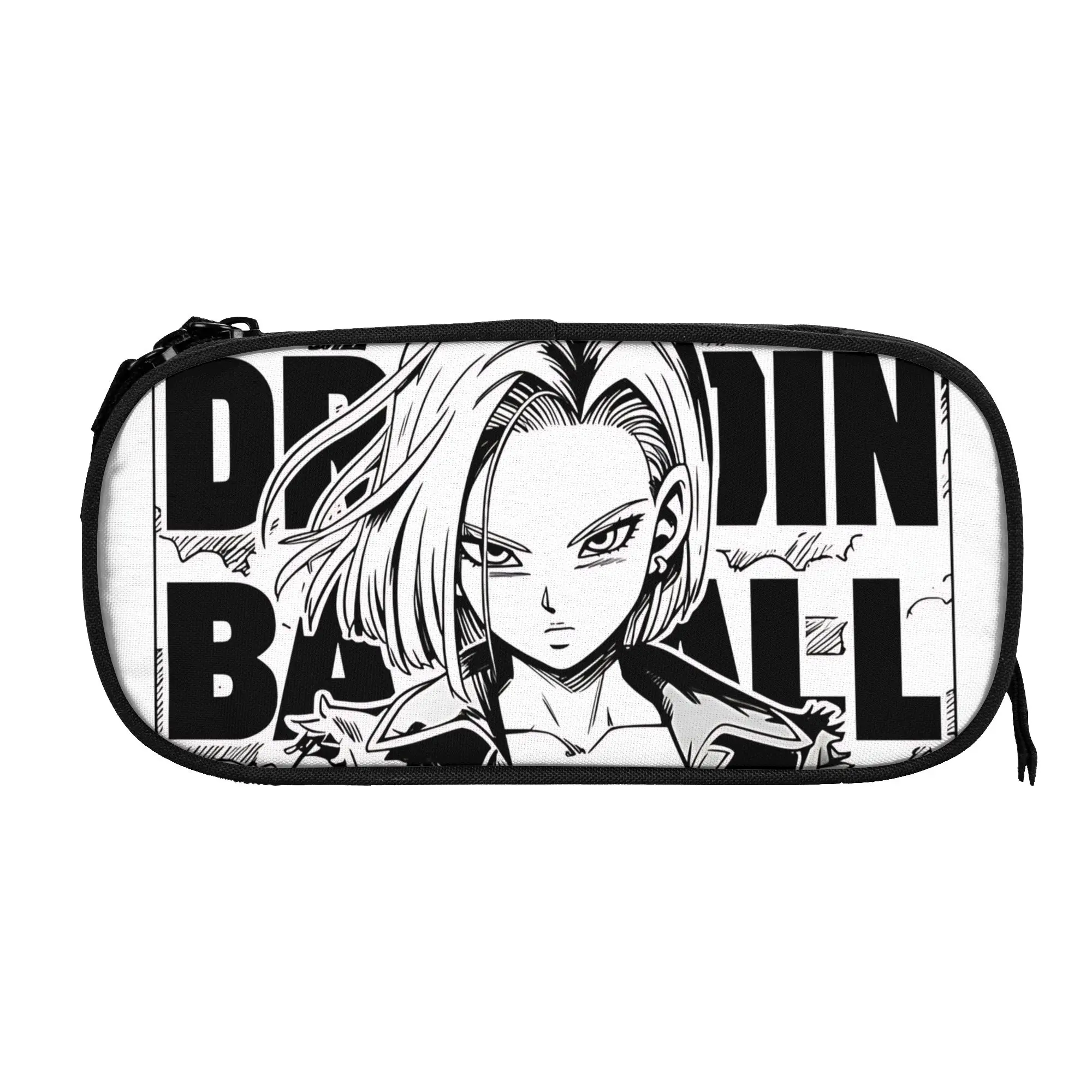 Custom Dragon Ball manga style Large Capacity Bags for Child  School Pencil Bag for Boys Gilrs Kids