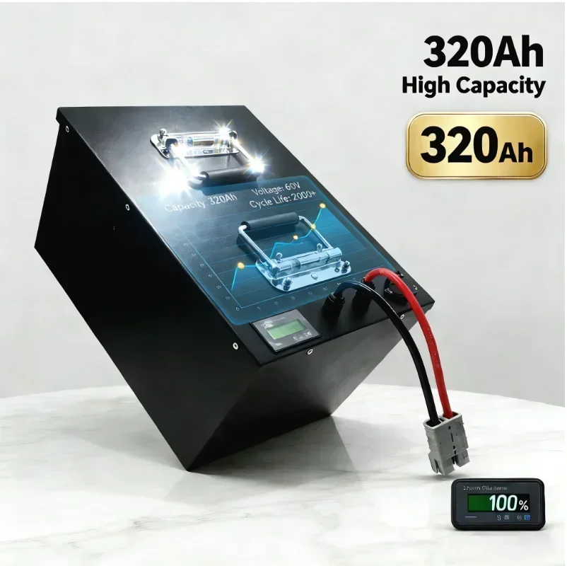 84V 23S Extended Cycle Li-ion Power Pack 100Ah-300Ah Integrated BMS Protected Rechargeable Cell Match 8KW 12KW Electric Tour Sig