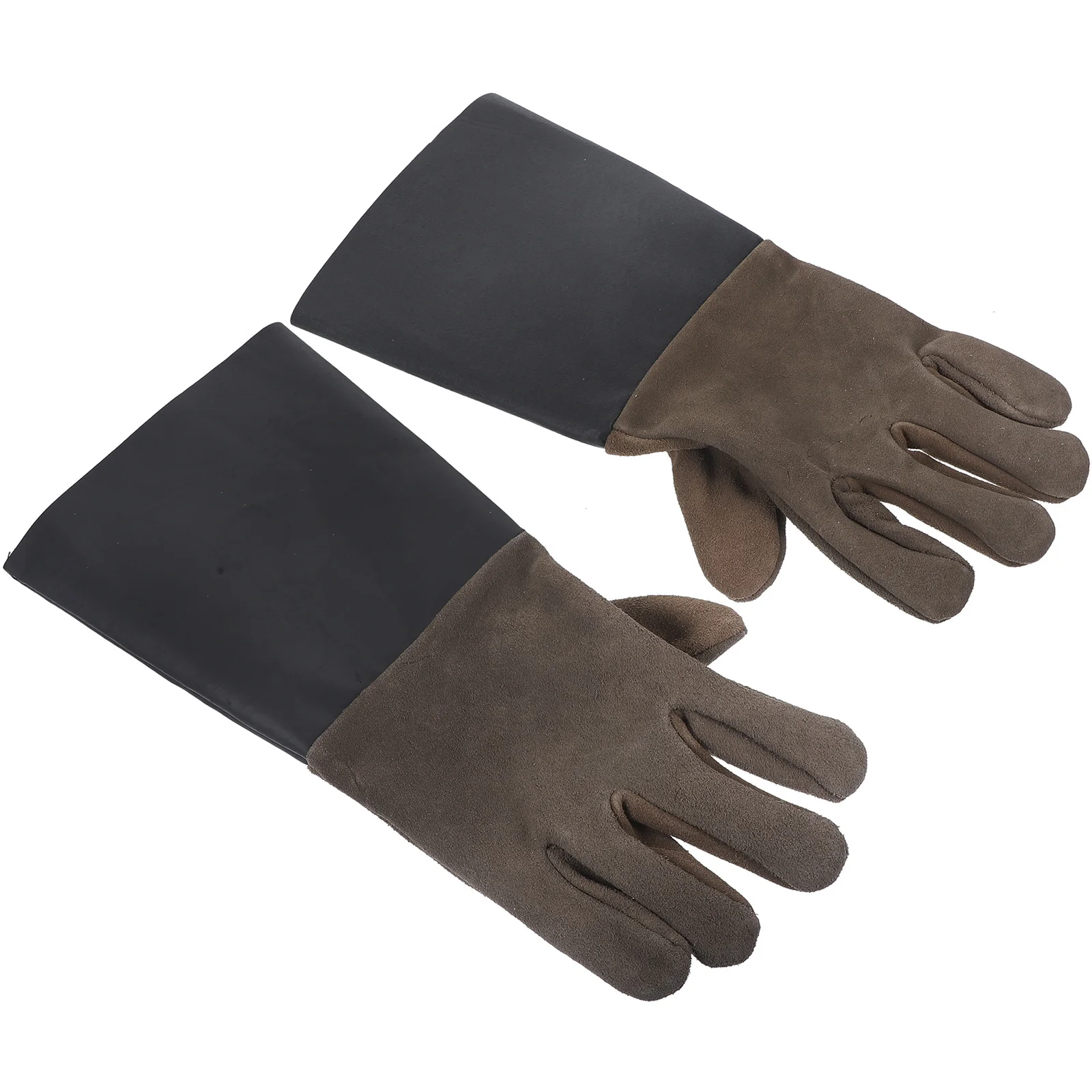 Wear-Resistant Heat Insulation Welding Gloves Durable Work Gloves for Indoor Outdoor Safety Use Wear-Resistant Golves