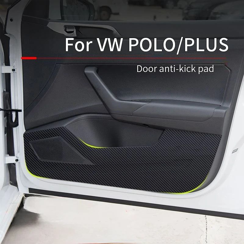 For VW POLO/PLUS generation Renegade anti-kick mat anti-scratch mat protection film car decoration products accessories
