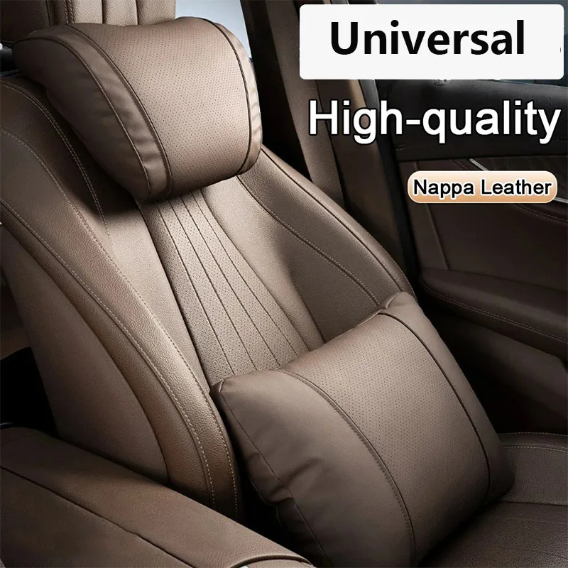 New Car Headrest Comfortable Anti-fatigue Lumbar Cushion Suitable for Mercedes-Benz Seats Tesla Maybach BMW Interior Accessories