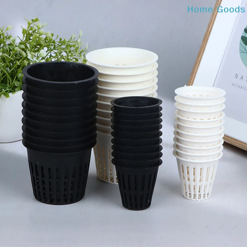 Net Pot 3 Inch - 10個入り 2インチ 3インチ 蘭栽培用 水耕栽培カップ 植栽メッシュポット