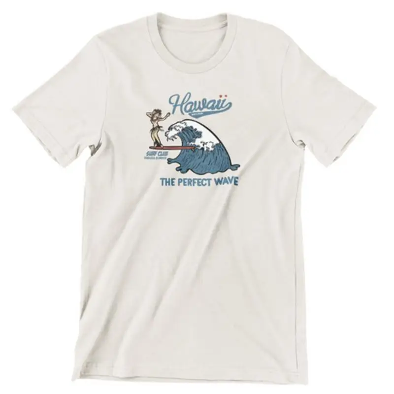 هاواي الموجة المثالية تي شيرت ركوب الأمواج #1