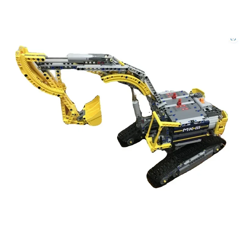 Building Block MOC-7823 Tracked Excavator Model 1258PCS Adult Children's Puzzle Education Birthday Christmas Toy Gift Ornaments