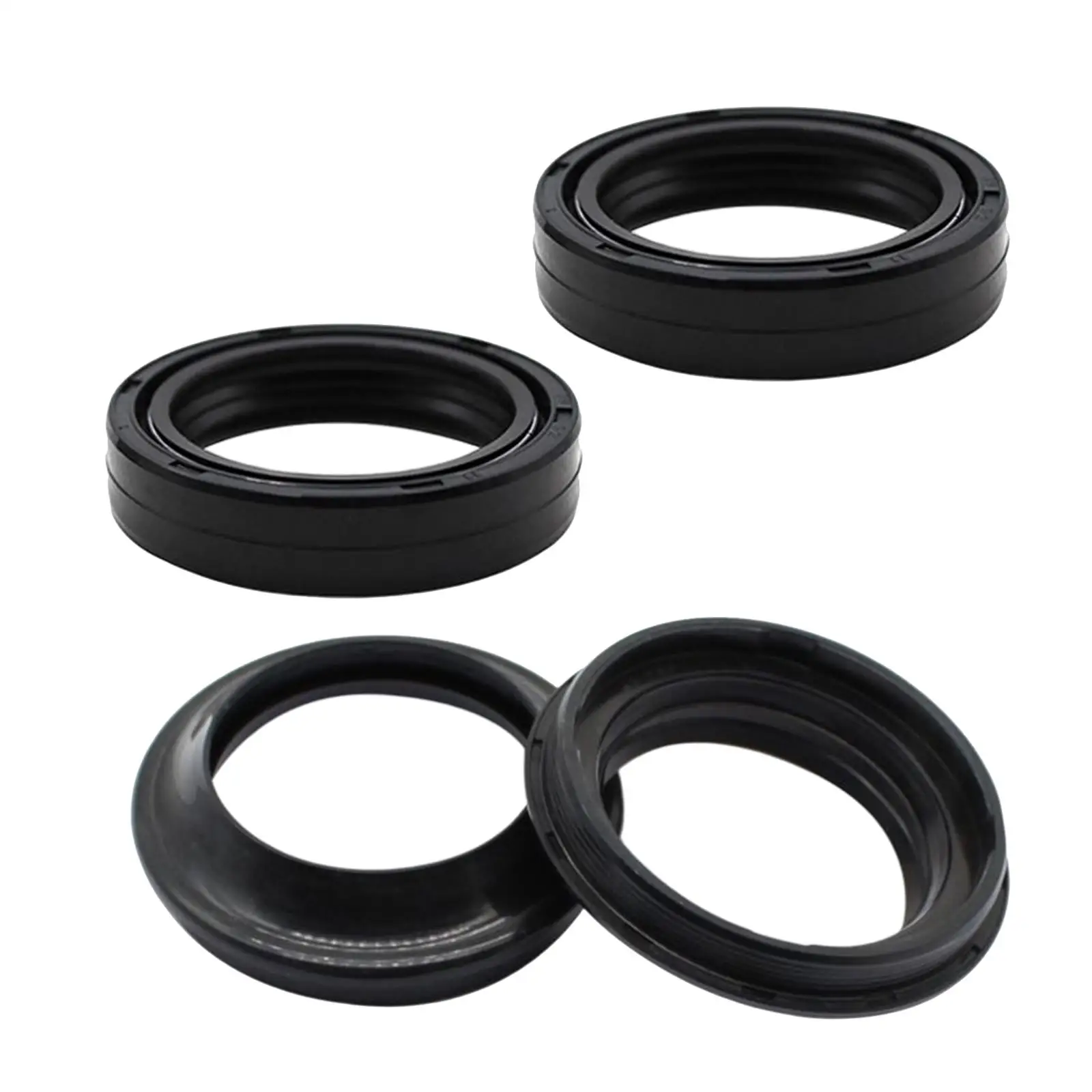 2Pcs Shock Absorber Oil Seal Rubber Cover Rings Damper Oil Dust Seal for BMW R1100RS