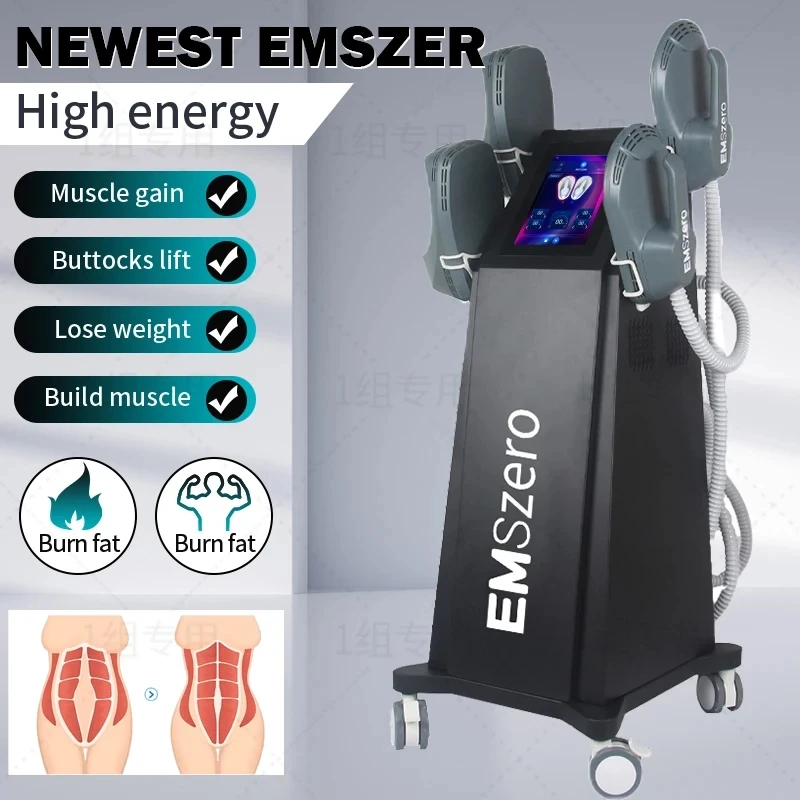 EMSzero Pro Ultra Therapy HiEMT 6500 Вт Высокомощный профессиональный аппарат для стимуляции мышц для похудения и похудения