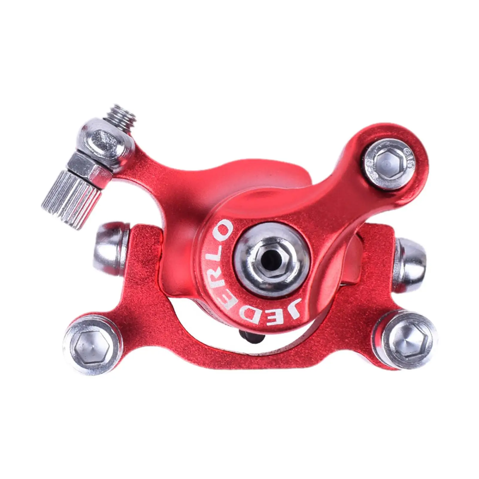 Disc Brake Caliper with Brake Pads Adjustable Fine Tuning Wheel Universal Scooter Brake for E Bikes and Bicycles