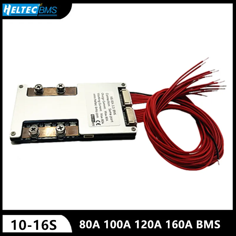 

Heltecbms 10S-16S 36V BMS 48V 60V 12S 13S 14S 80A 100A 120A 160A bms Ternary lithium battery protection board balanced